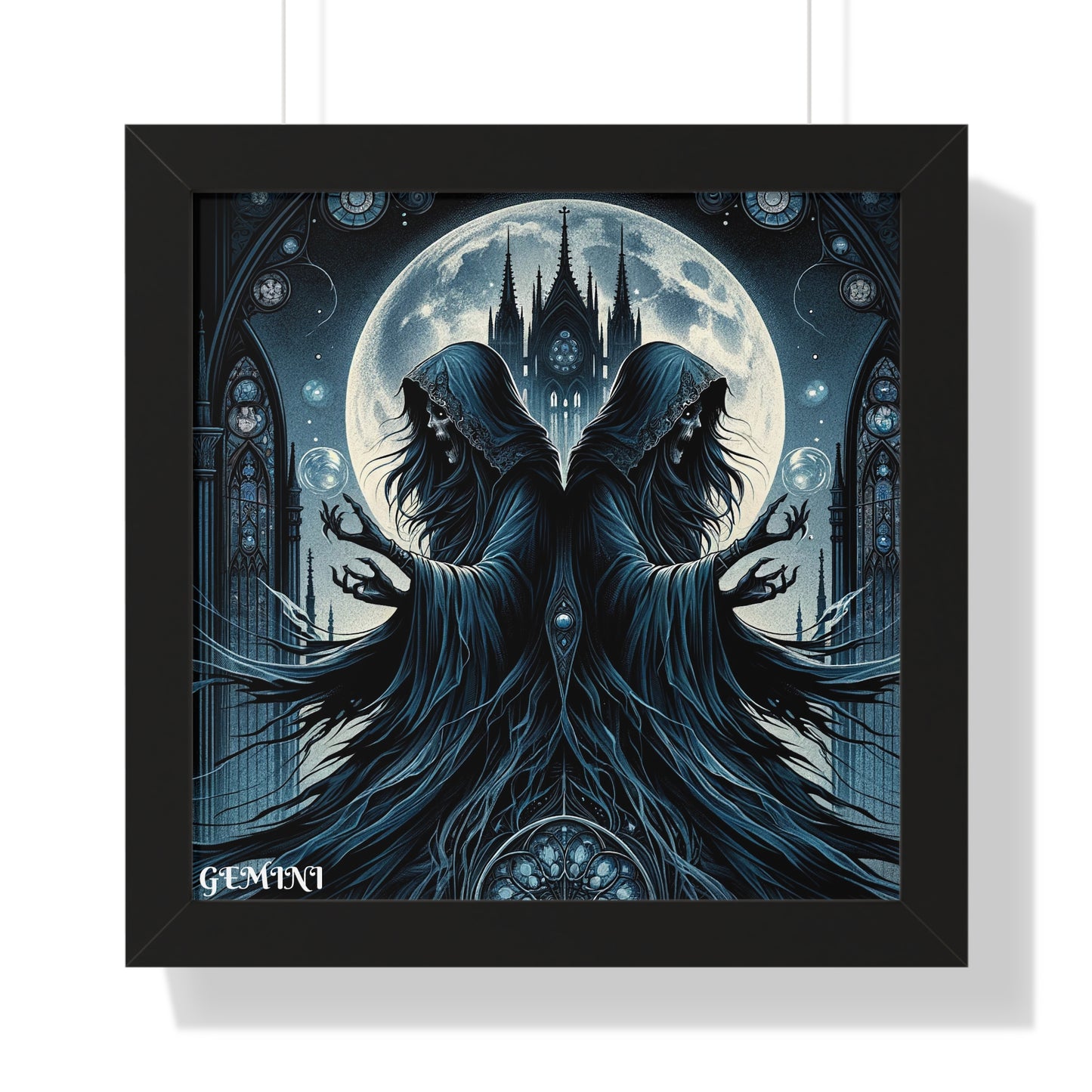 GEMINI Framed Vertical Poster