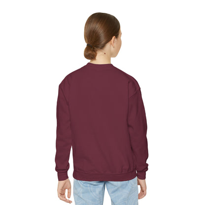 Youth Crewneck Sweatshirt Enjoy Your Life white