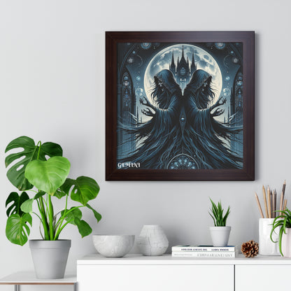GEMINI Framed Vertical Poster