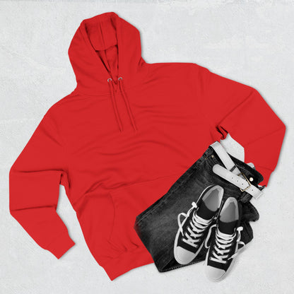 Three-Panel Fleece Hoodie Enjoy Your Life