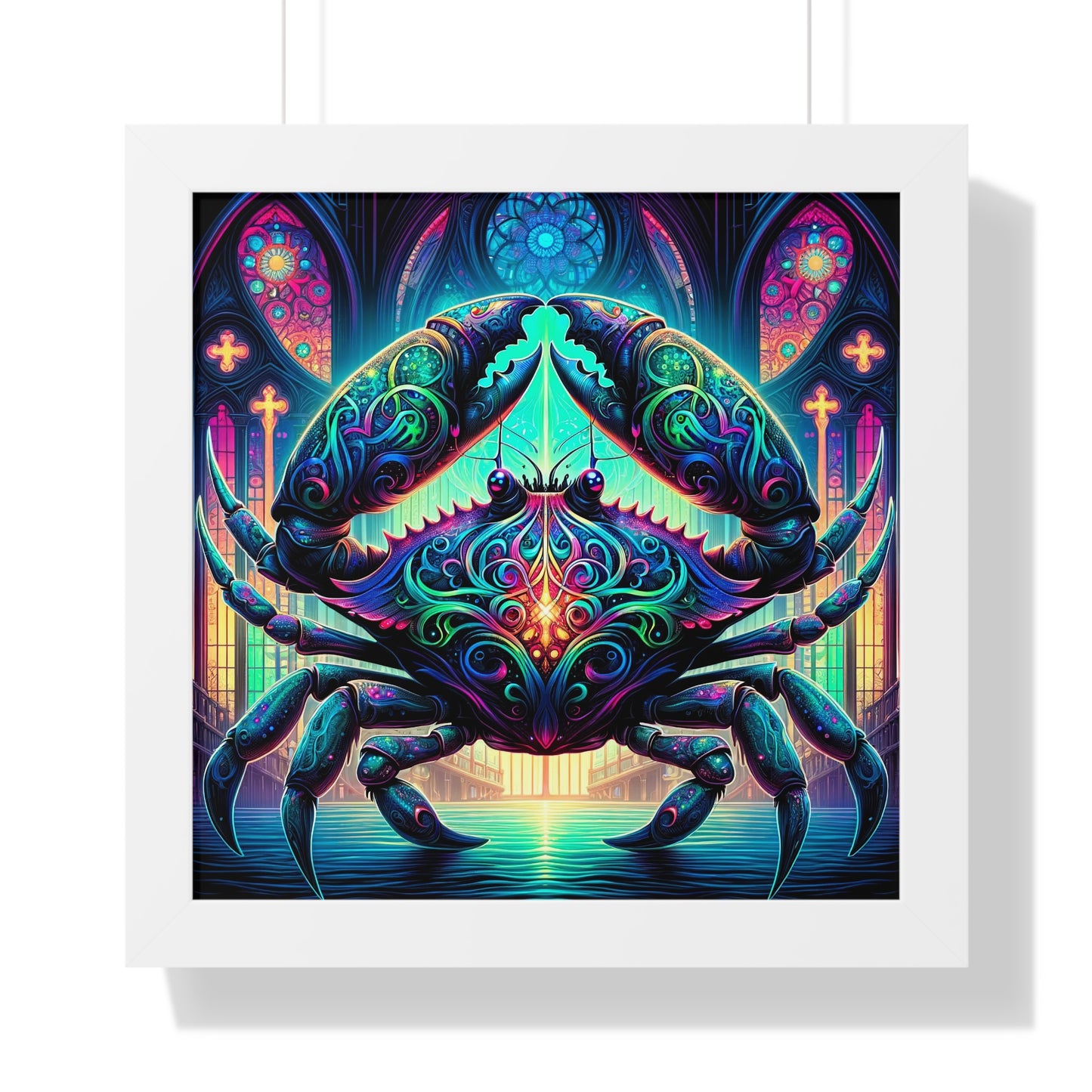 ZODIAC SIGN Framed Vertical Poster