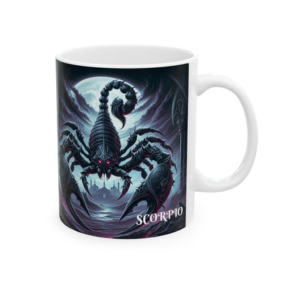 SCORPIO GOTHIC Ceramic Mug, (11oz, 15oz)