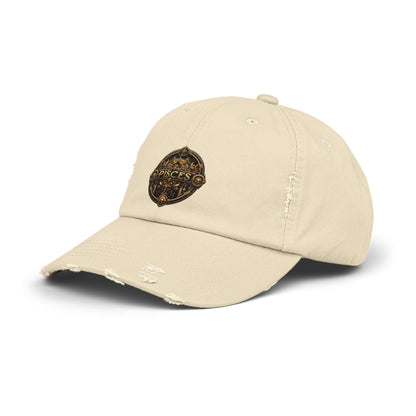 PISCES Unisex Distressed Cap