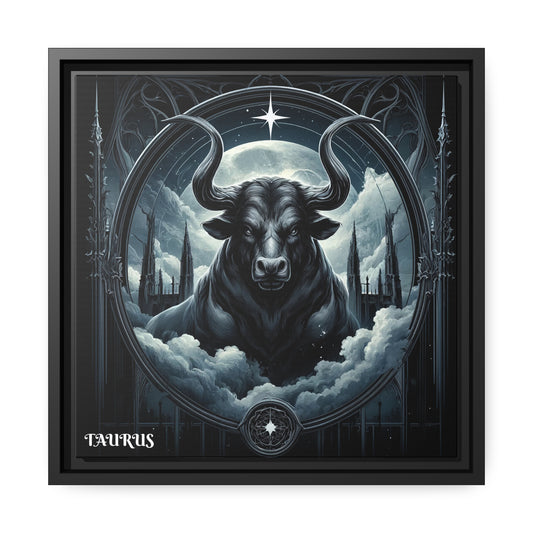 TAURUS Matte Canvas, Black Frame