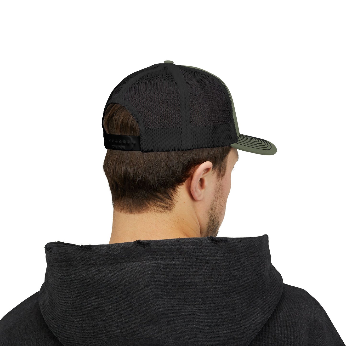 Snapback Trucker Cap Enjoy Your Life white