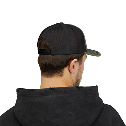 Snapback Trucker Cap Enjoy Your Life white