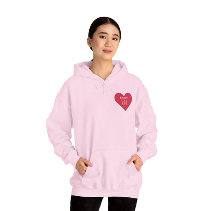 Unisex Heavy Blend™ Hooded Sweatshirt ENJOY YOUR LIVE