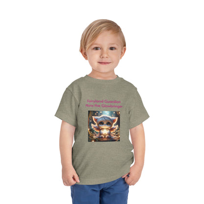 Toddler Short Sleeve Tee Nora the Glowbringer