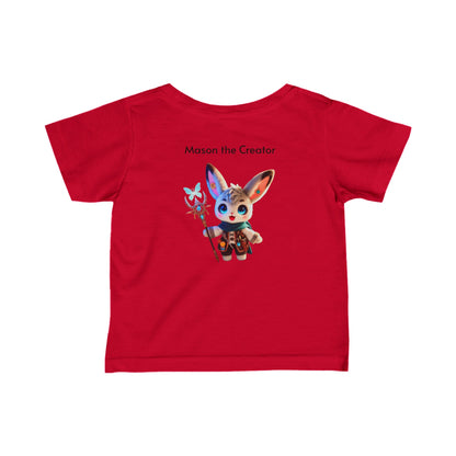 Infant Fine Jersey Tee Mason the Creator