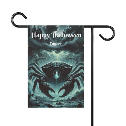 Happy Halloween Garden & House Banner - Cancer