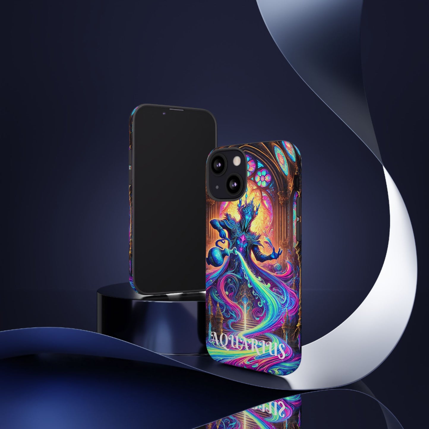 iPhone Tough Cases Fantasy Zodiac Sign Aquarius