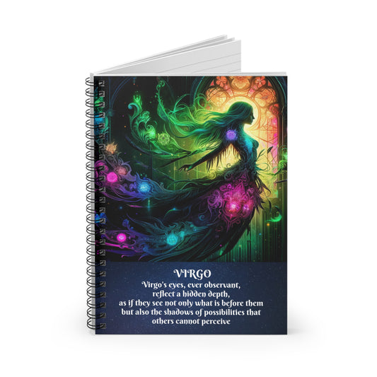 VIRGO Spiral Notebook - Ruled Line