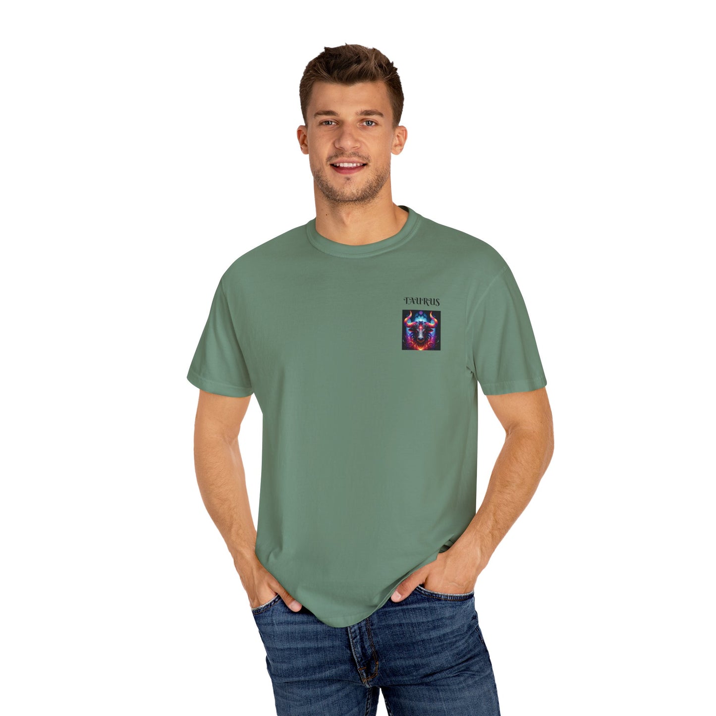 TAURUS Unisex Garment-Dyed T-shirt