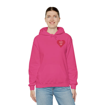 Unisex Heavy Blend™ Hooded Sweatshirt ENJOY YOUR LIVE