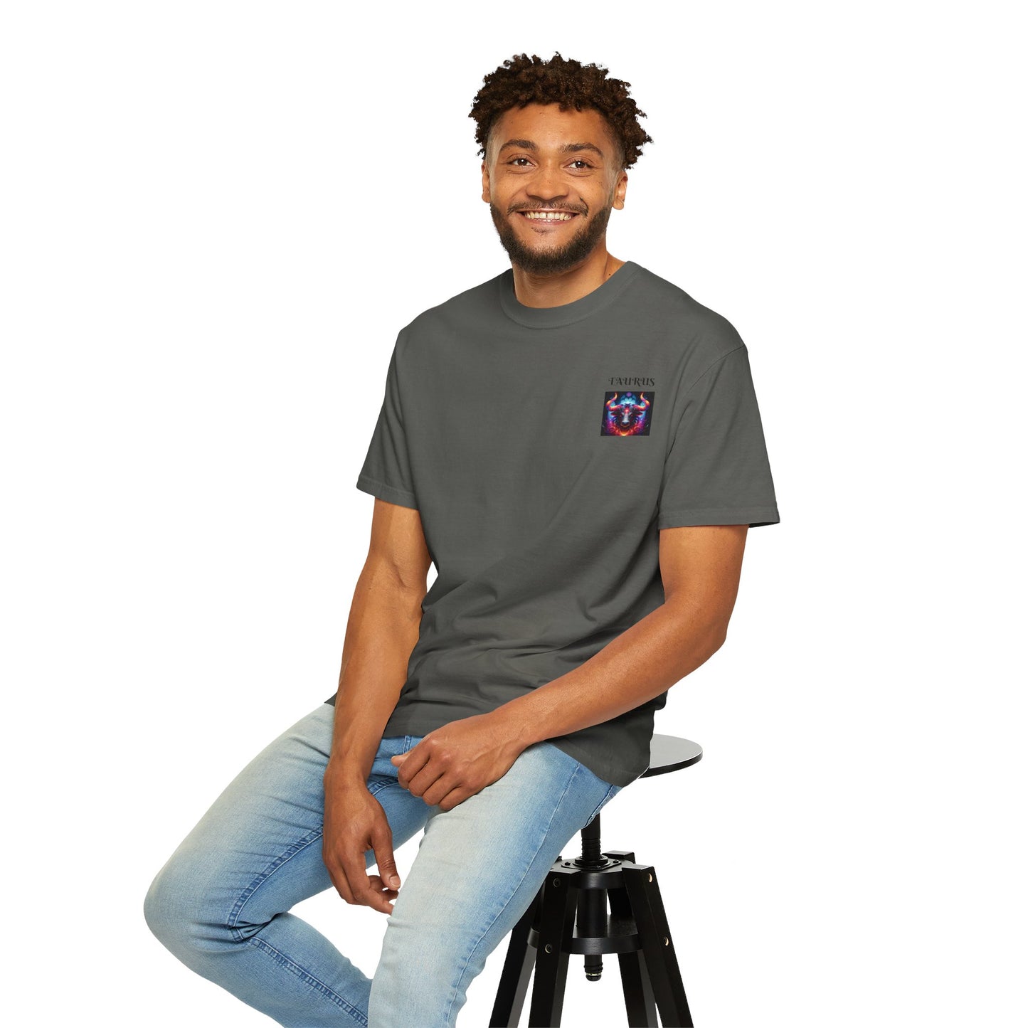 TAURUS Unisex Garment-Dyed T-shirt