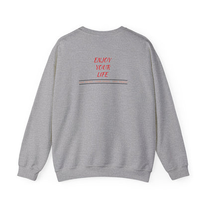 Unisex Heavy Blend™ Crewneck Sweatshirt ENJOY YOUR LIFE