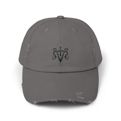 VIRGO Unisex Distressed Cap