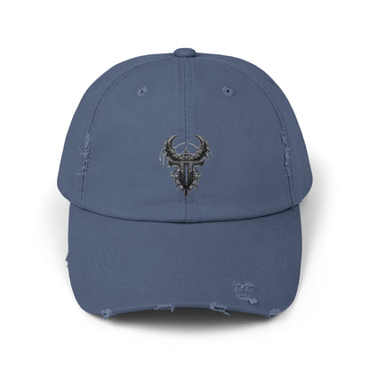 TAURUS Unisex Distressed Cap