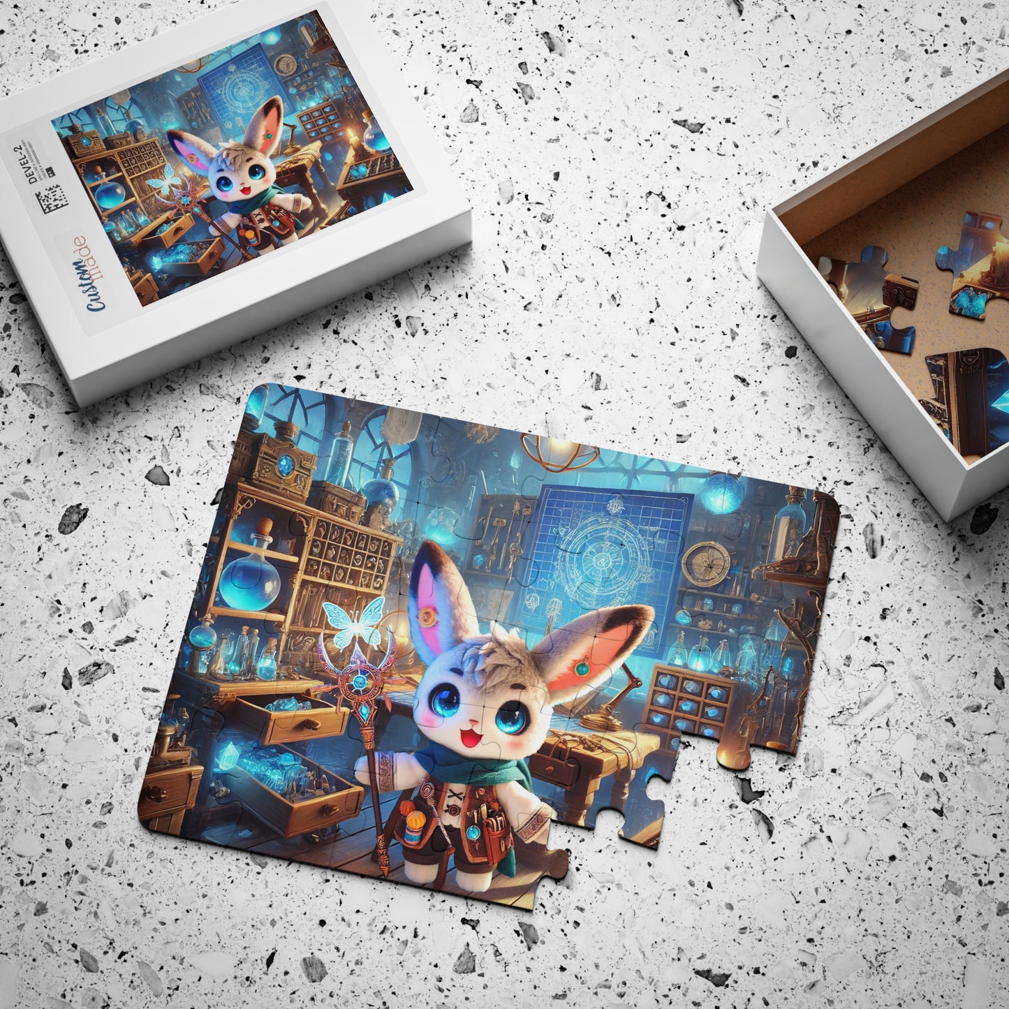 Kids' Puzzle, 30-Piece - Mason the Creator - Cute & Magical Design for Kids