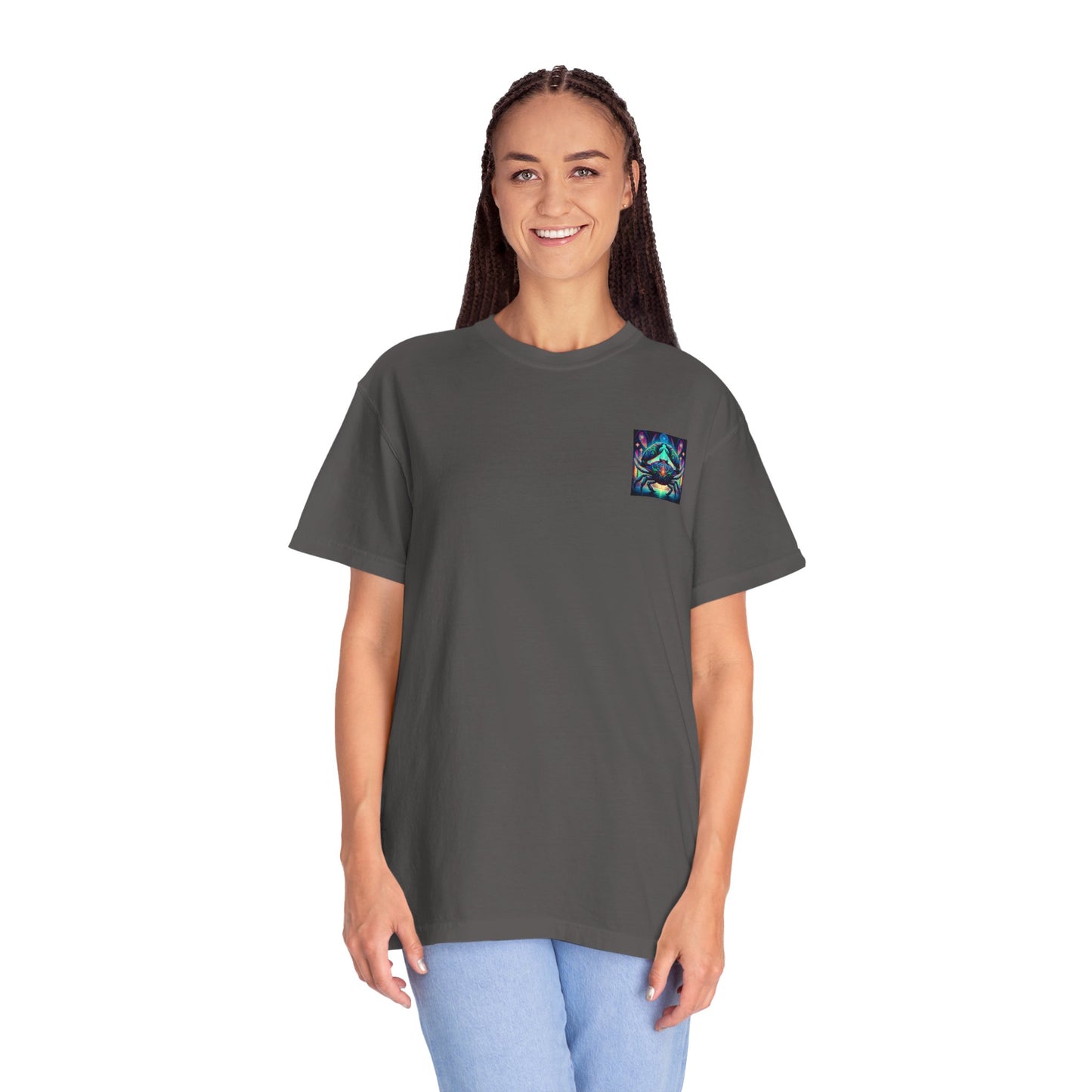 ZODIAC SIGN CANCER Unisex Garment-Dyed T-shirt