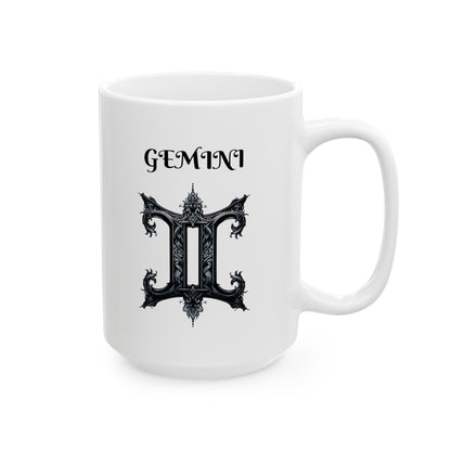 Gemini Ceramic Mug, (11oz, 15oz)