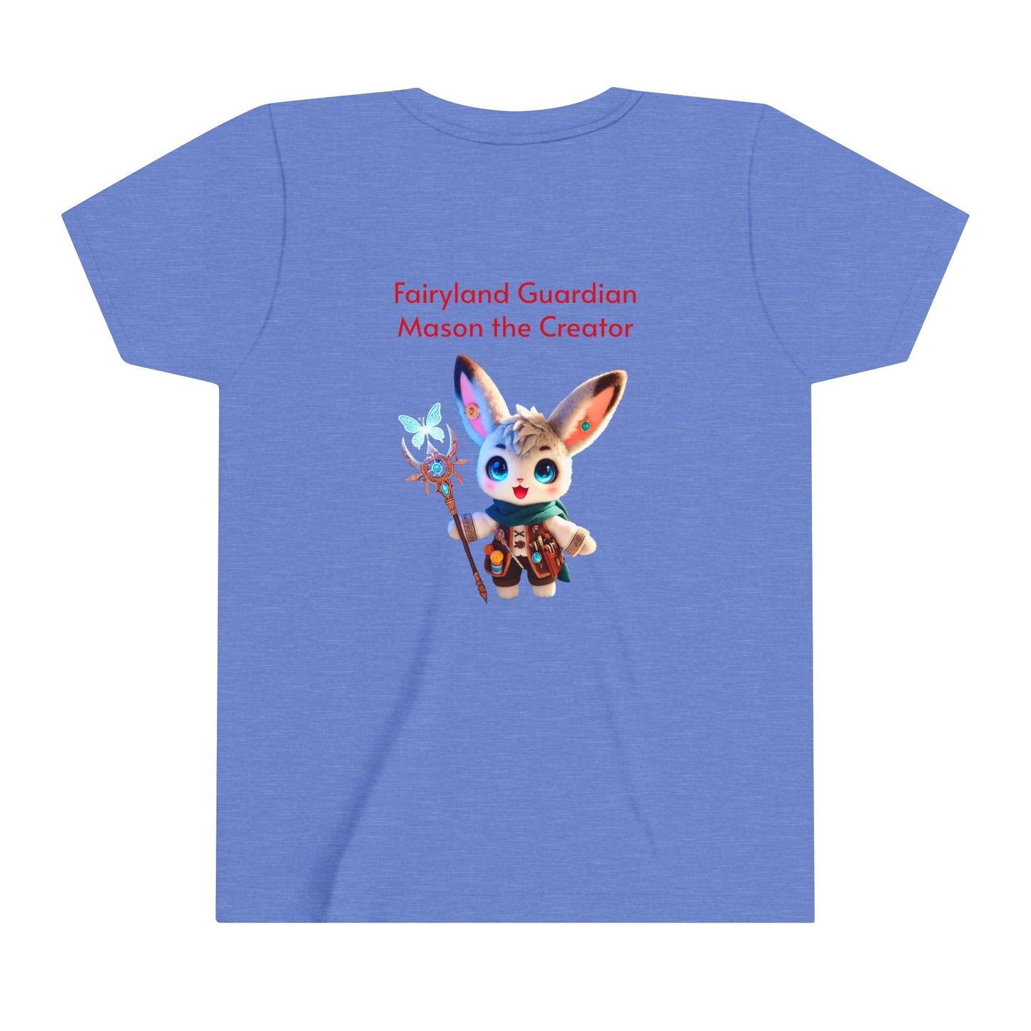 Short Sleeve Tee - Mason the Creator - Cute & Magical Design for Kids
