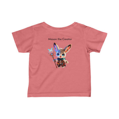 Infant Fine Jersey Tee Mason the Creator