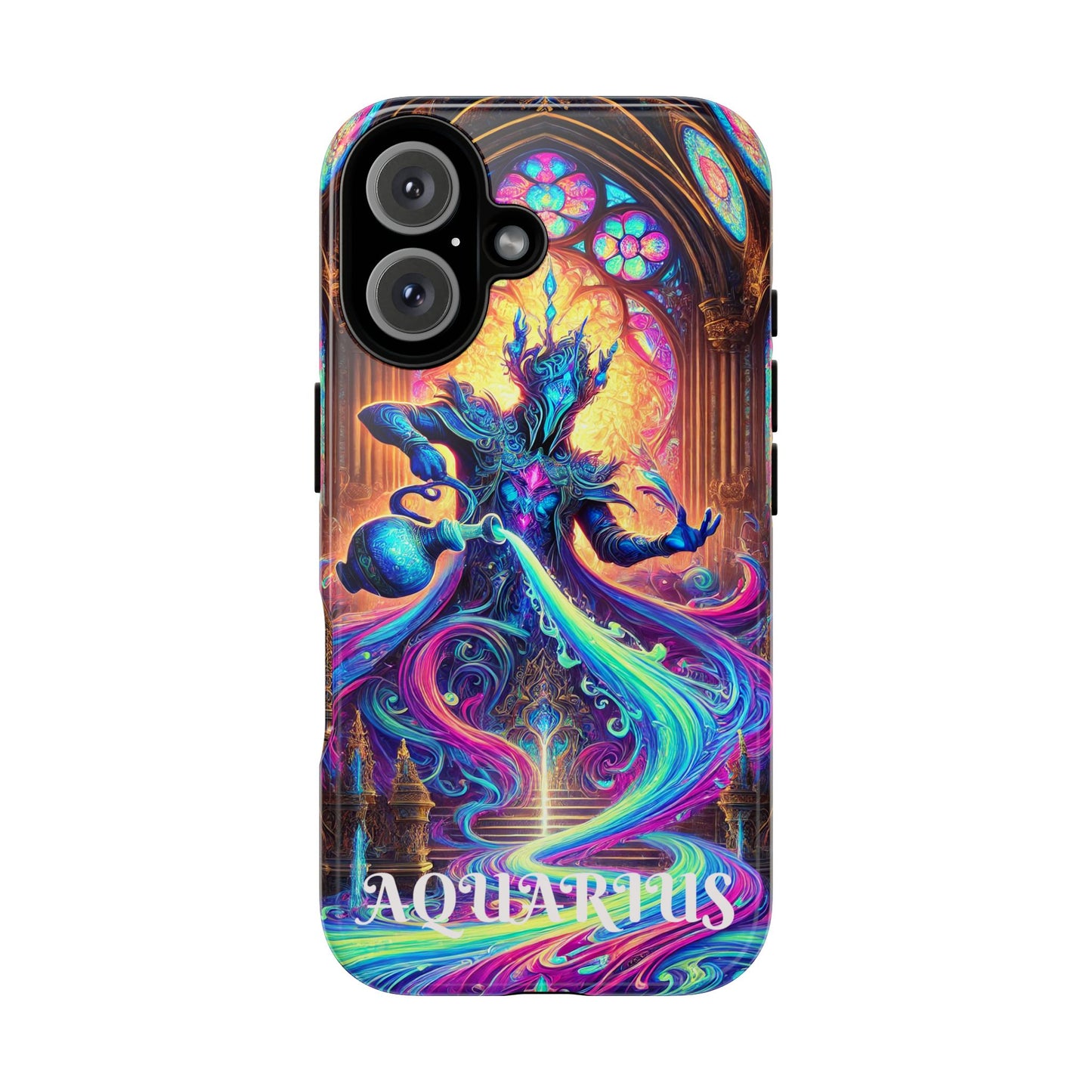 iPhone Tough Cases Fantasy Zodiac Sign Aquarius