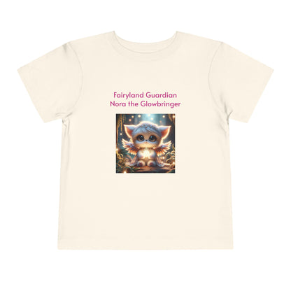 Toddler Short Sleeve Tee Nora the Glowbringer