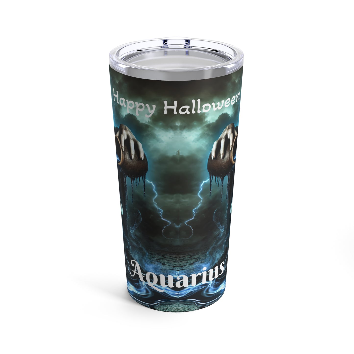 Tumbler 20oz Halloween Aquarius