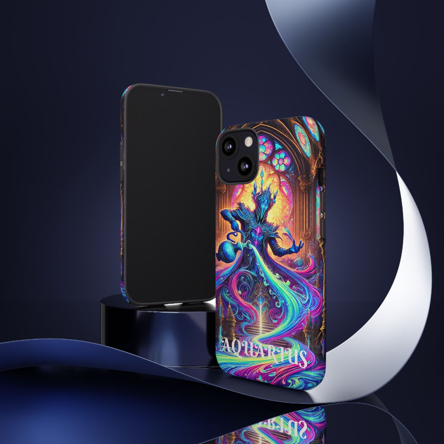 iPhone Tough Cases Fantasy Zodiac Sign Aquarius