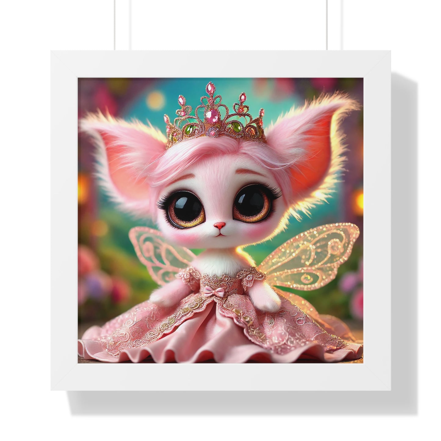 Framed Vertical Poster Laura the Princess Fairyland Guardian