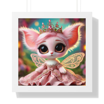 Framed Vertical Poster Laura the Princess Fairyland Guardian