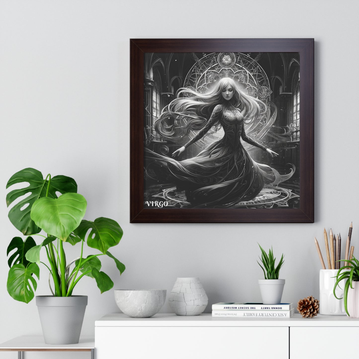 VIRGO Framed Vertical Poster
