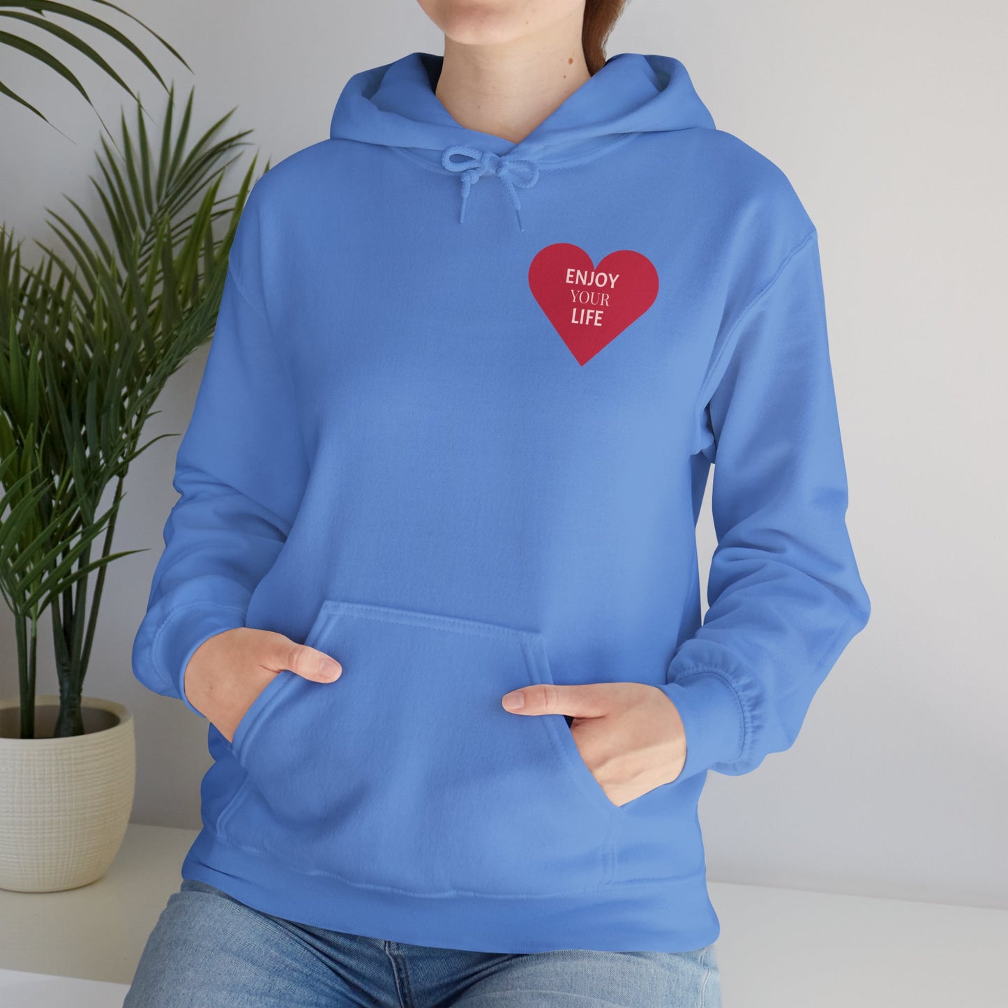 Unisex Heavy Blend™ Hooded Sweatshirt ENJOY YOUR LIVE
