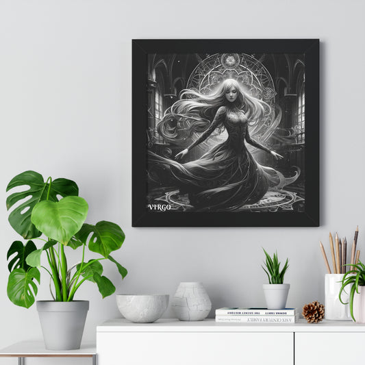 VIRGO Framed Vertical Poster