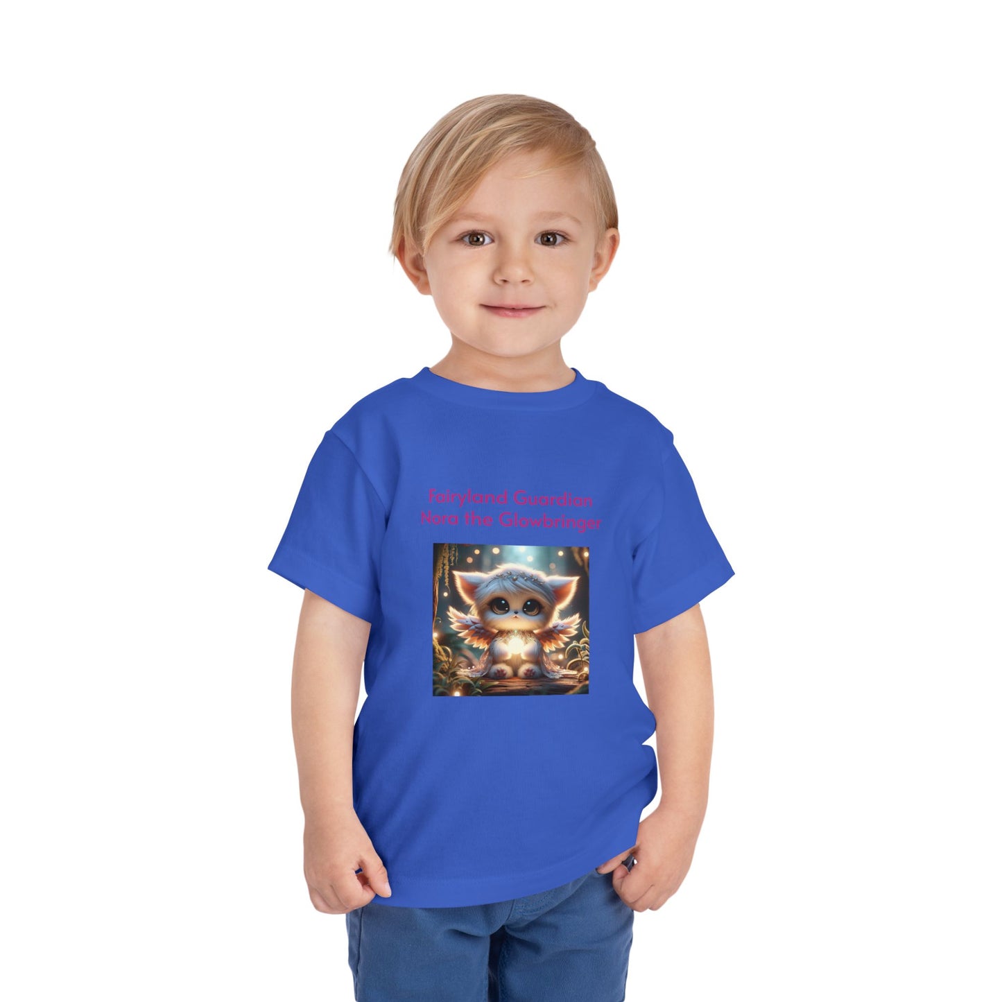 Toddler Short Sleeve Tee Nora the Glowbringer