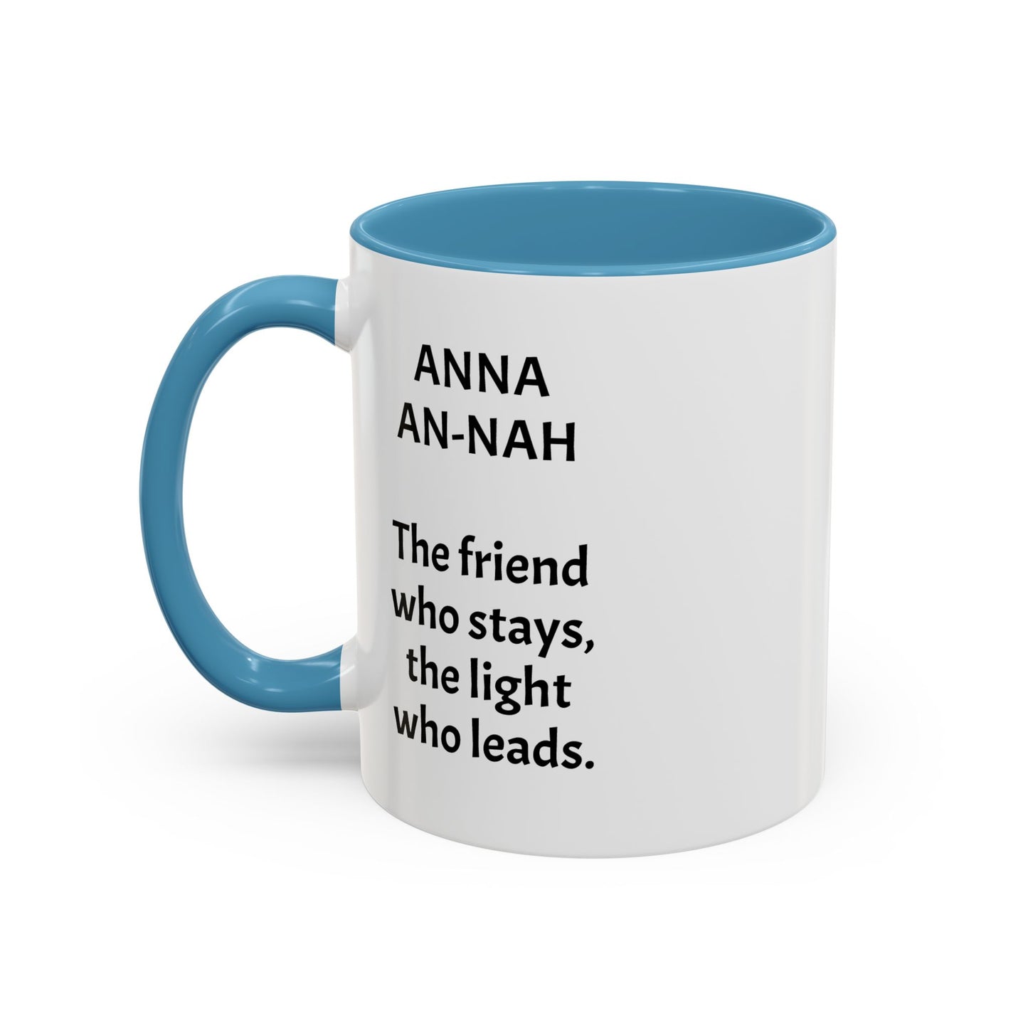 Mystical ANNA Name Mug – Witchy Quote Mugs – “She Walks Between Worlds” & “The Friend Who Stays”