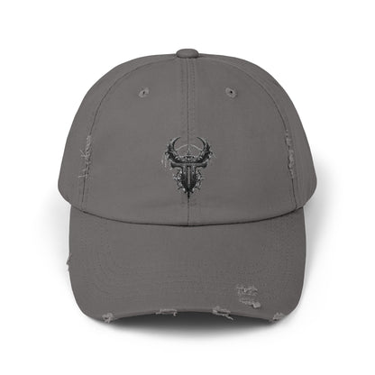 TAURUS Unisex Distressed Cap