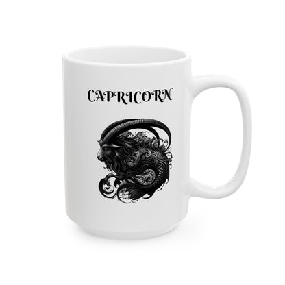 Capricorn Ceramic Mug, (11oz, 15oz)
