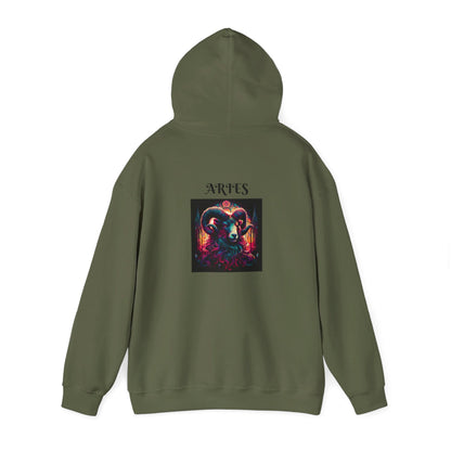 ARIES Unisex Heavy Blend™ Hooded Sweatshirt