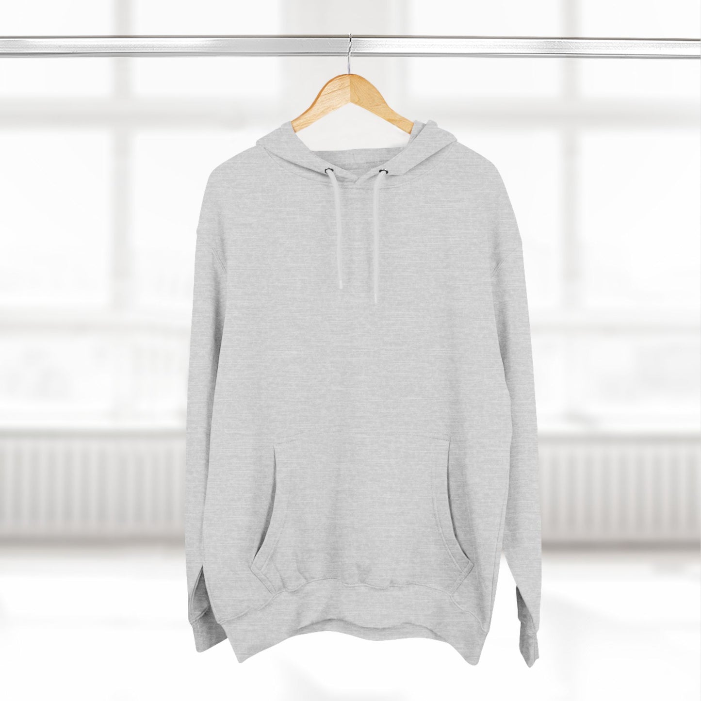 Three-Panel Fleece Hoodie Enjoy Your Life