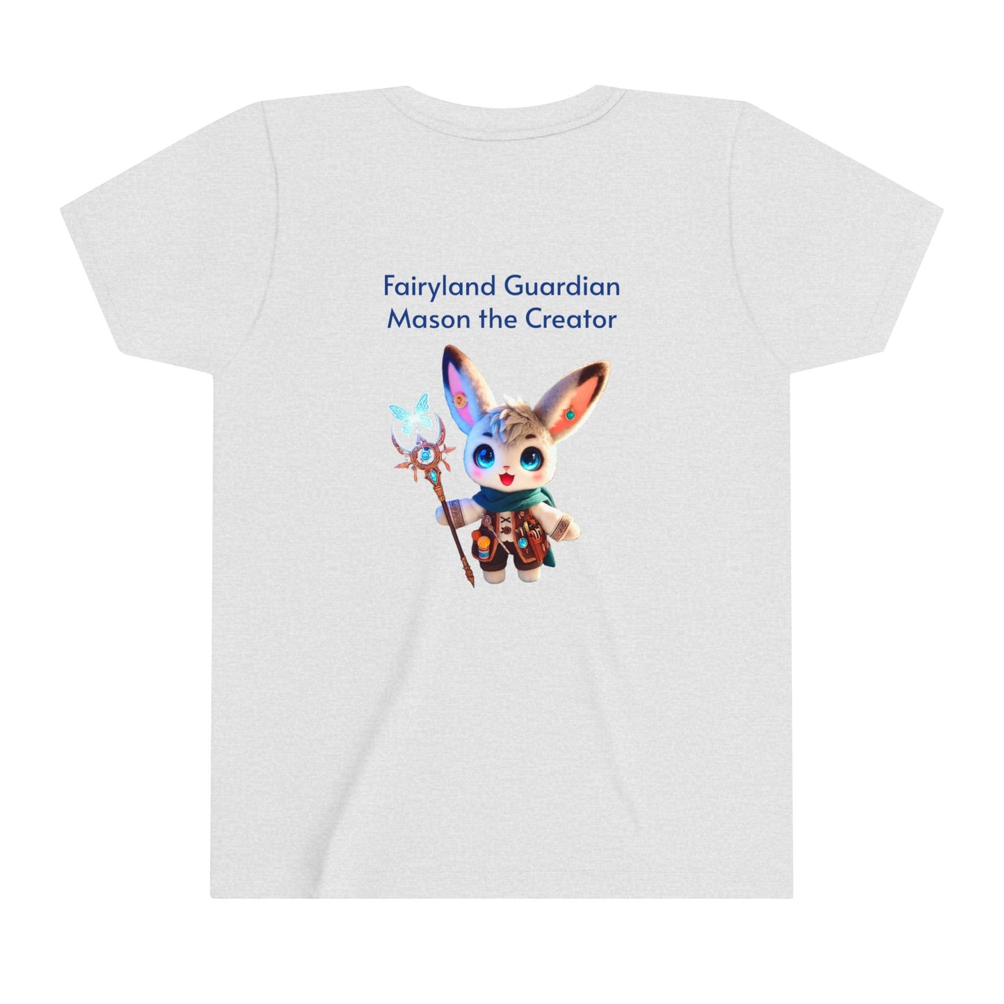 Short Sleeve Tee - Mason the Creator - Cute & Magical Design for Kids