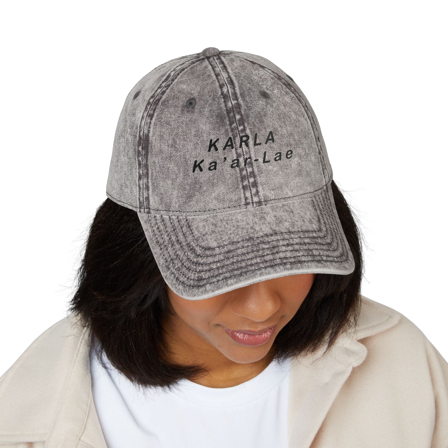 KARLA — Vintage Witch’s Cap “Guardian of Bound Flame | Veil of Harmony”
