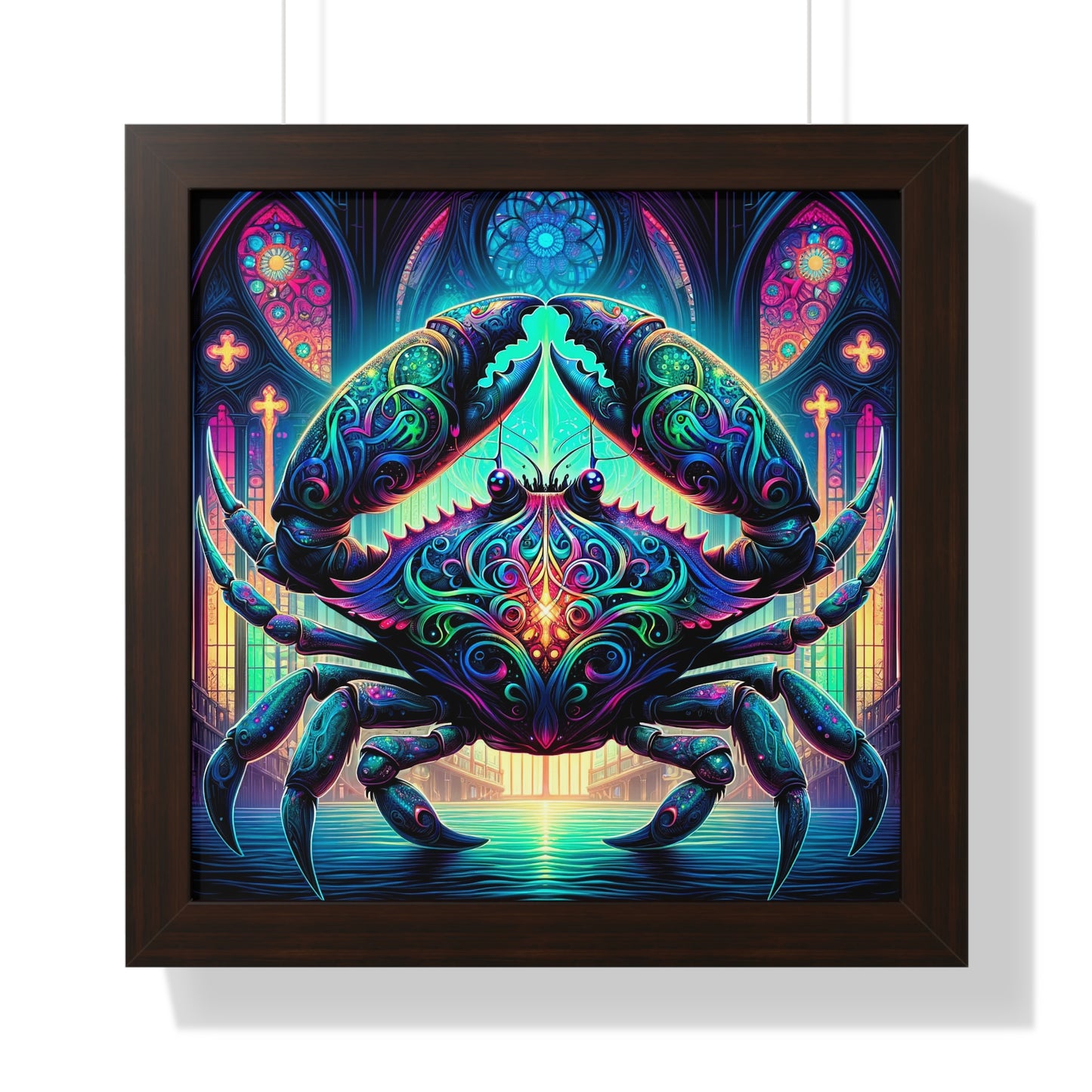 ZODIAC SIGN Framed Vertical Poster