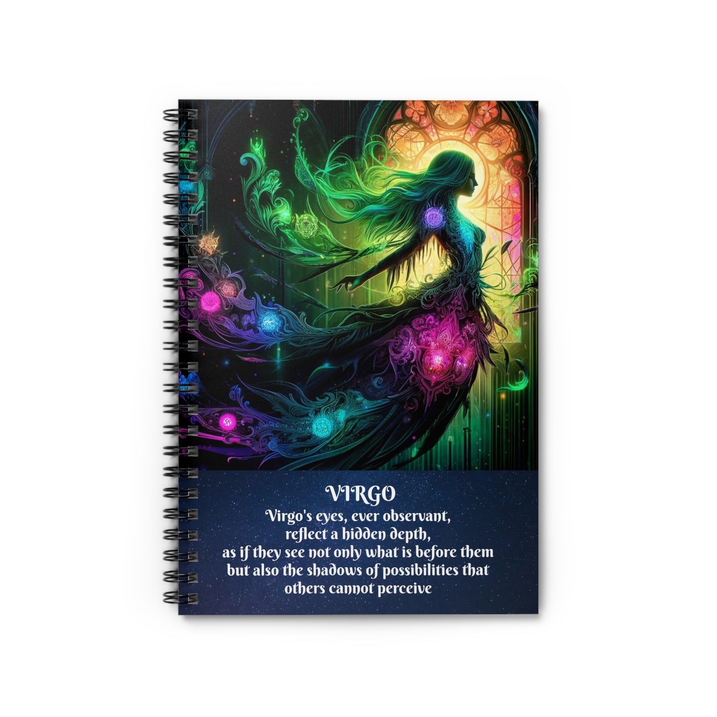 VIRGO Spiral Notebook - Ruled Line