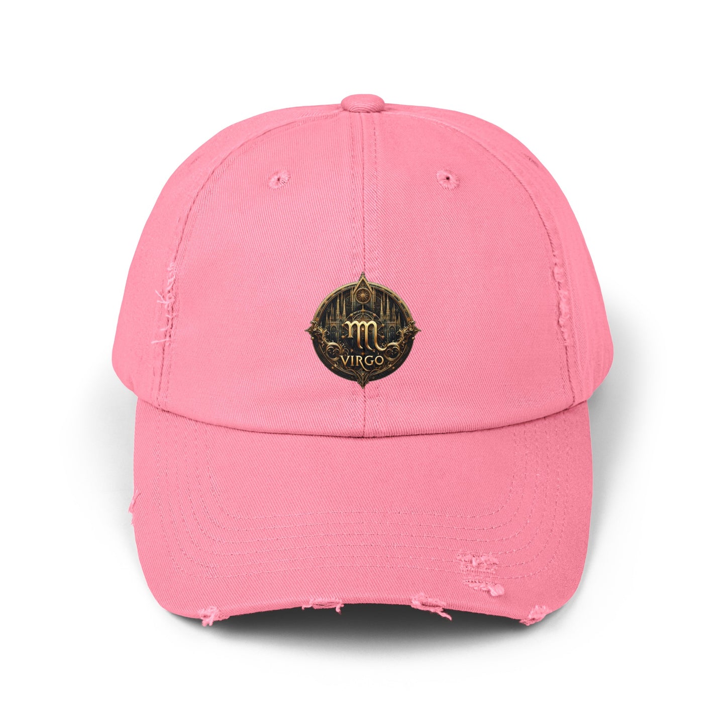 VIRGO Unisex Distressed Cap