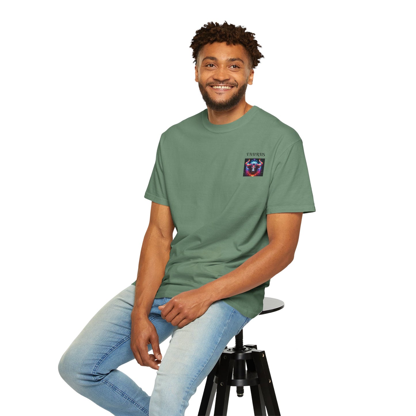 TAURUS Unisex Garment-Dyed T-shirt