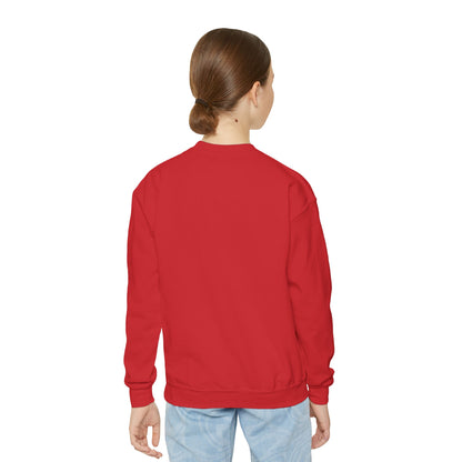 Youth Crewneck Sweatshirt Enjoy Your Life white