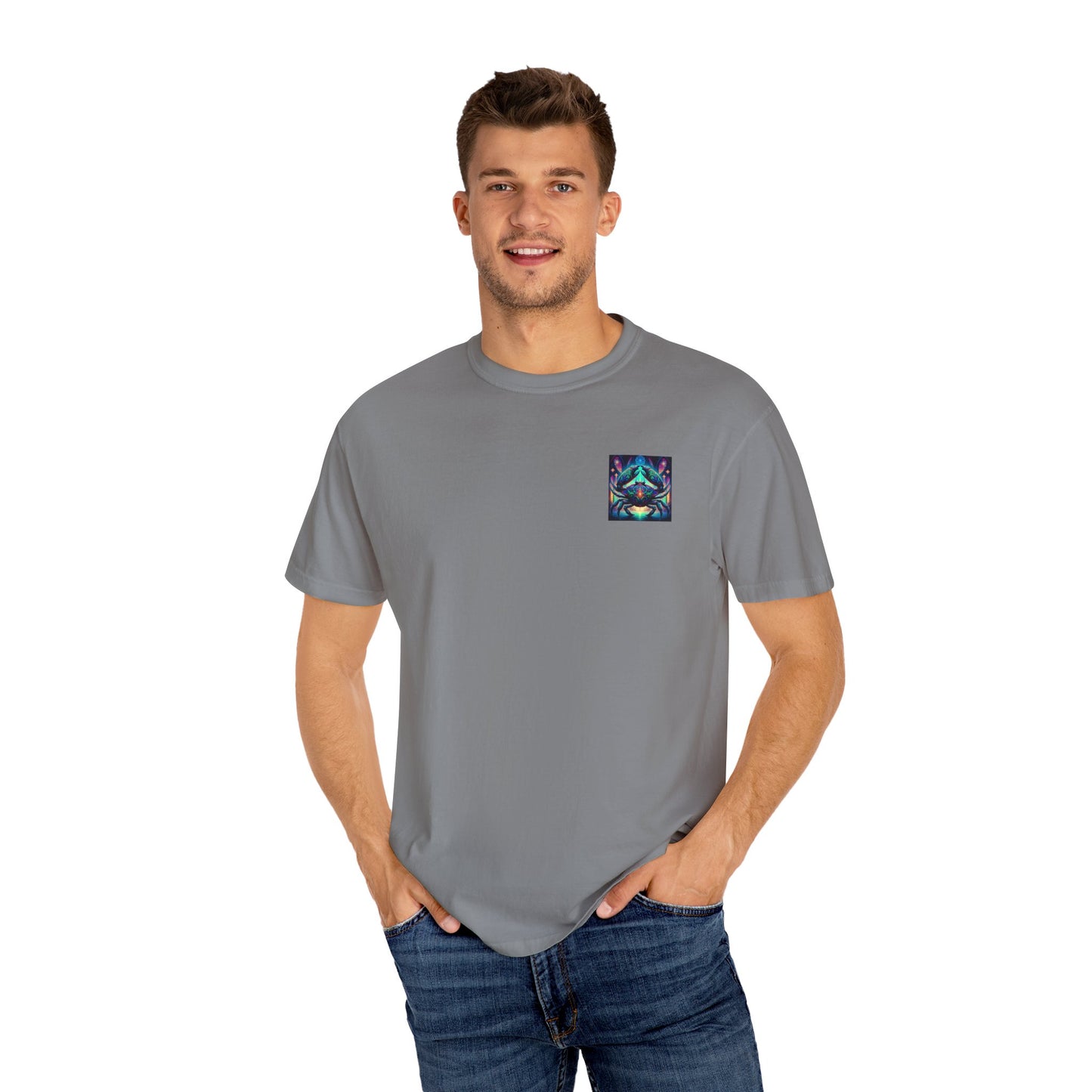 ZODIAC SIGN CANCER Unisex Garment-Dyed T-shirt